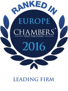 Logo Ranked in Europe Chambers 2016